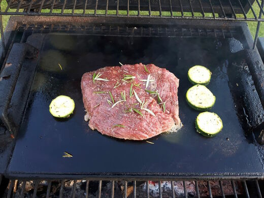 Flank steak na grilu