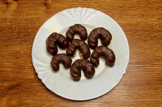 Ořechové rohlíčky - Pařížské rohlíčky