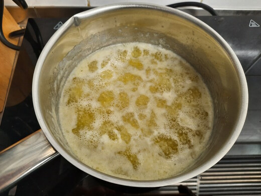 Přepuštění másla