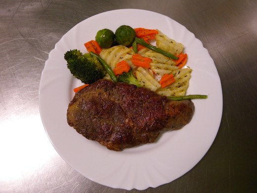 Steak z krkovice